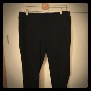White House black market black tall leggings/pants